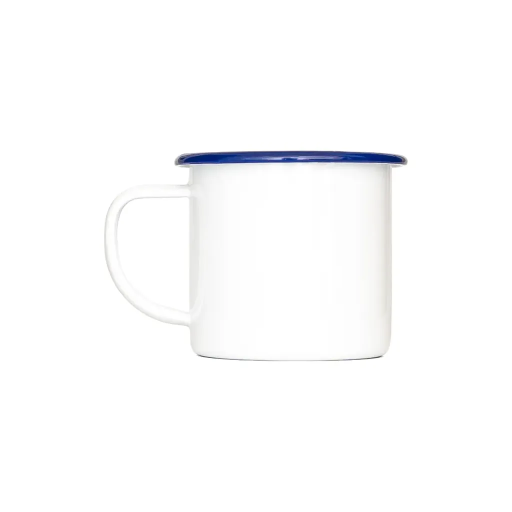 [50008] 8 cm Mug - Cobalt Blue Rim