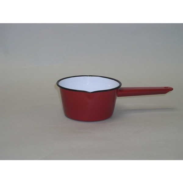 [54214RD] 14 cm Milk Sauce Pan, Red