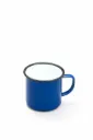 8cm MUG BLUE COLOURED