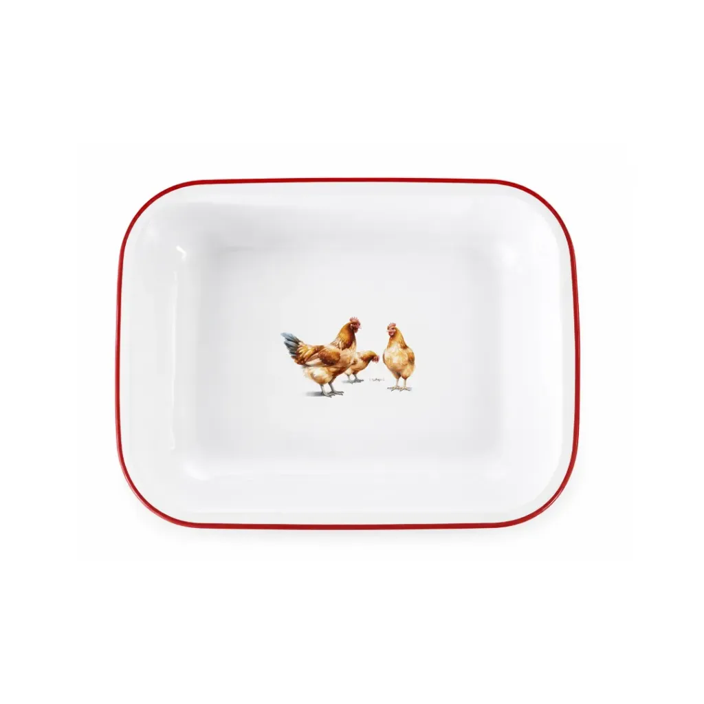 [61028CHICK] 28 cm Bake Pan- Chicken